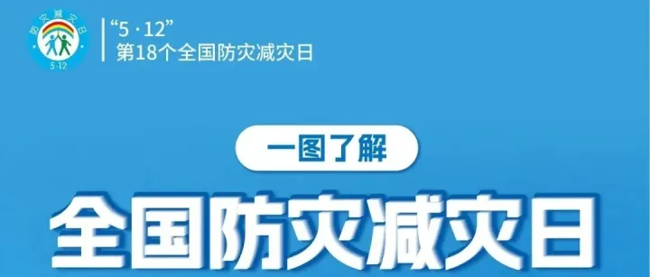 一图了解全国防灾减灾日