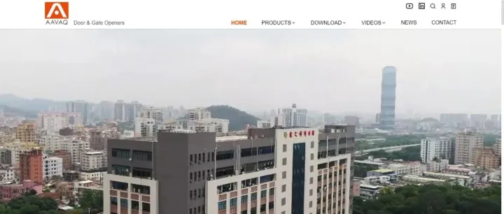 卷闸门外贸独立站/官网优秀案例分析
