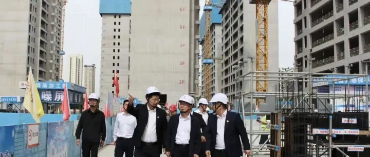 杜新柱一行到陕西德璟公司调研