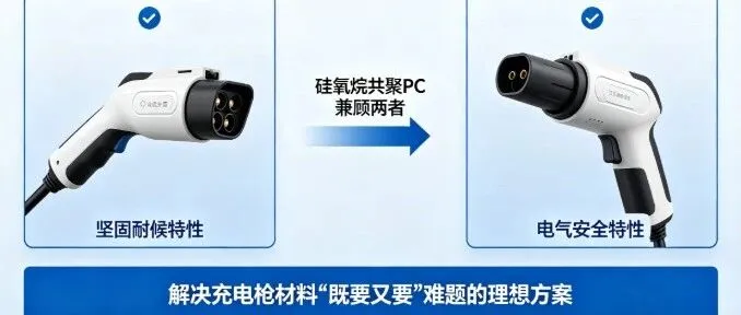 硅氧烷共聚PC在新能源汽车充电枪上的应用