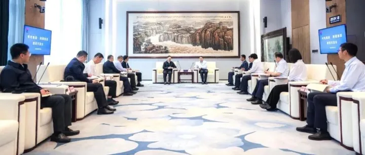 陕煤集团与哈电集团座谈交流
