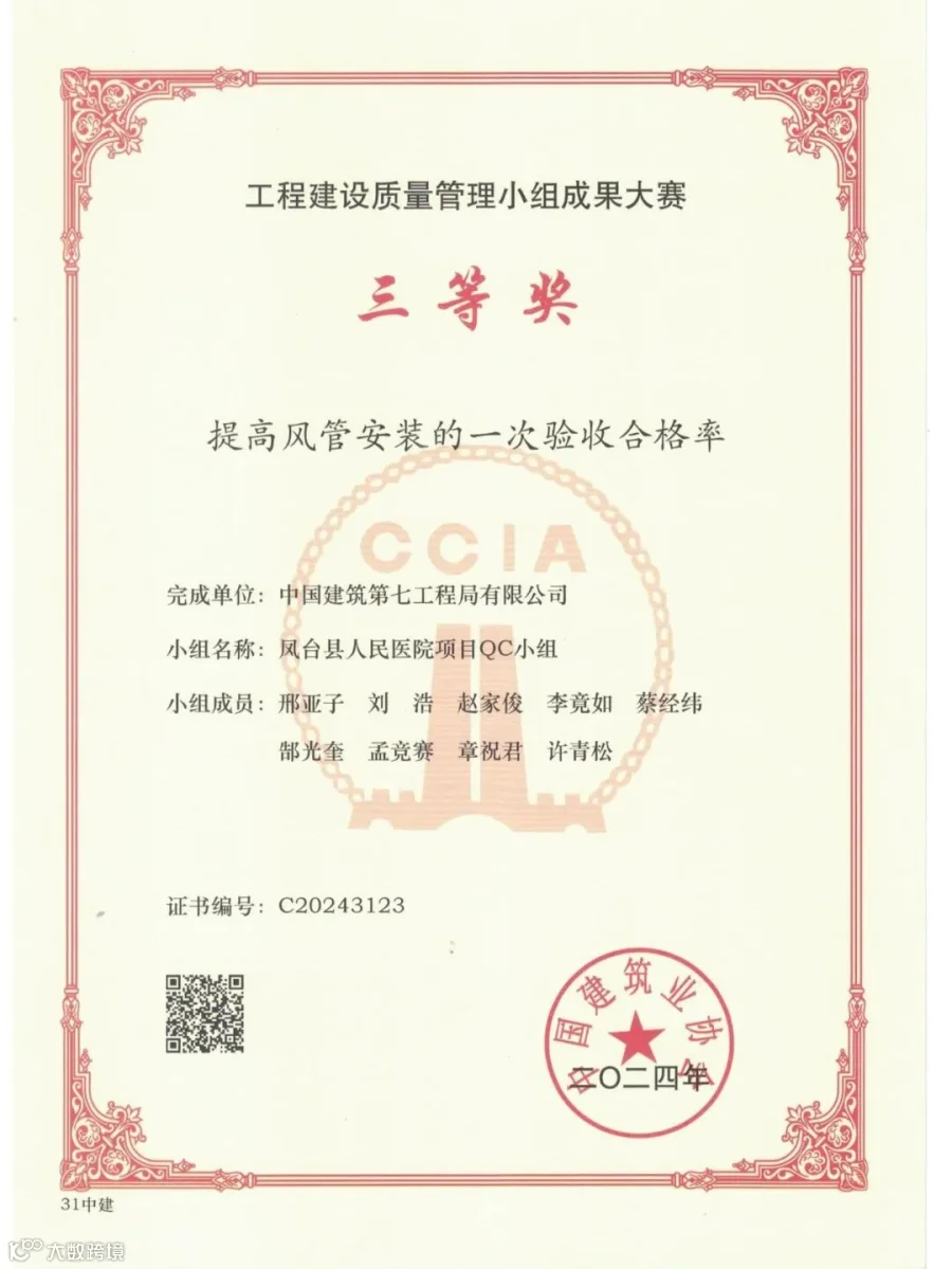 中国建筑业协会工程建设质量管理小组成果大赛三等奖.jpg