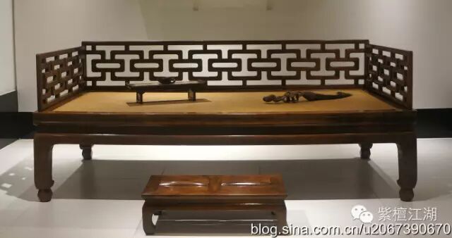 第851篇 <wbr>明式罗汉床之美4<wbr>两依藏黄花梨罗汉床