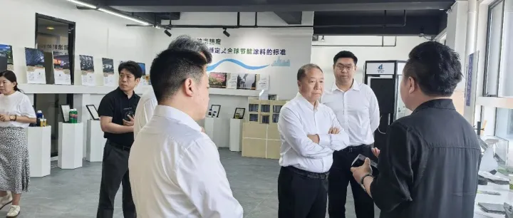 嘉宾来访丨中建七局郭建军董事长率队考察上海承一化学 共擘建筑材料产业革新蓝图