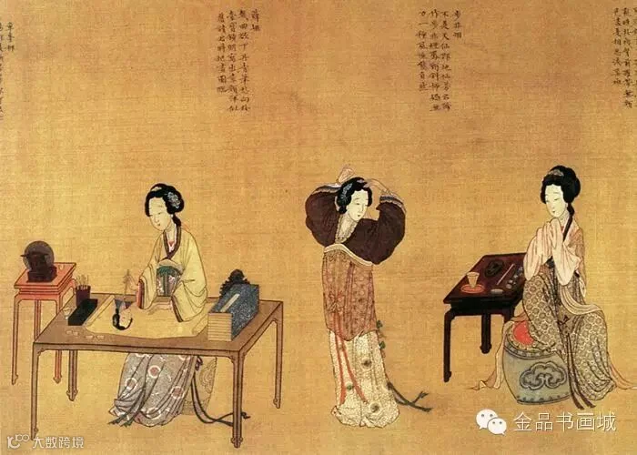 明人画《千秋绝艳图》现藏中国历史博物馆