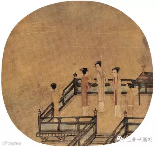 南宋·陈清波《瑶台步月图》 现藏北京故宫博物院