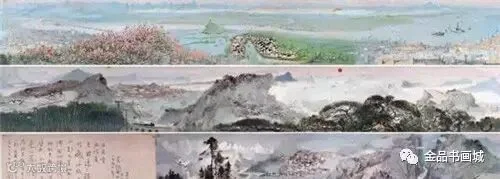 ▲ 吴冠中油画《长江万里图》