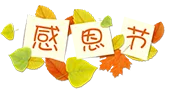 感恩节 分割线
