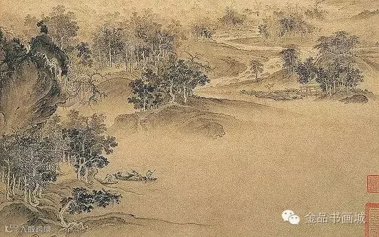 赵佶 - 溪山秋色图