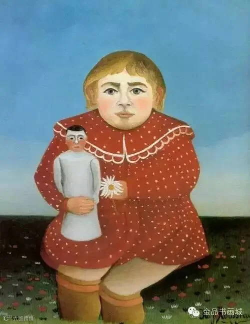 抱木偶的女孩