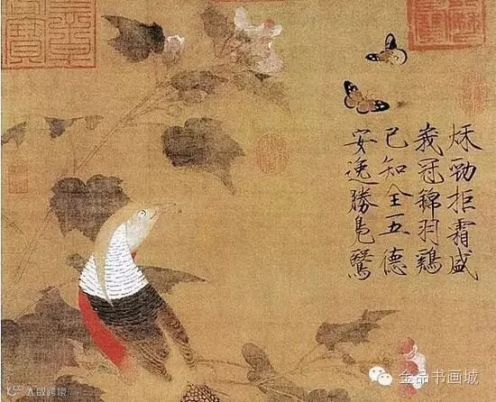 赵佶 - 芙蓉锦鸡图