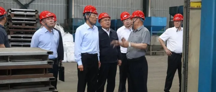 冯卓邦局长实地调研帮包丰尔达集团
