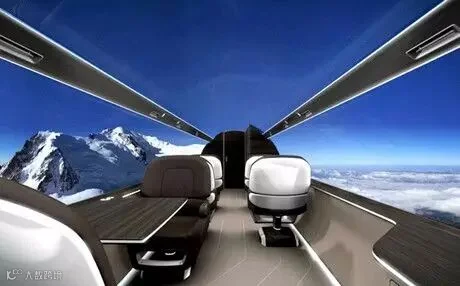 全透明飞机,你敢坐吗