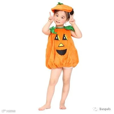 Toddler’s Pumpkin Costume