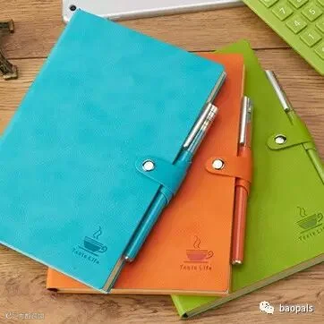 A5 notebook with pen