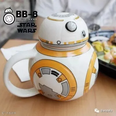BB-8 Ceramic Mug With Lid