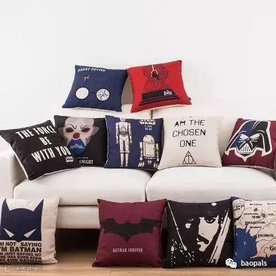 Movie-Themed Pillows & Pillowcases