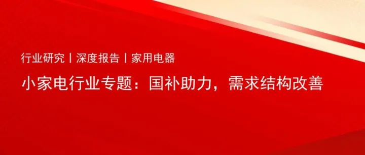2025年中国小家电行业报告