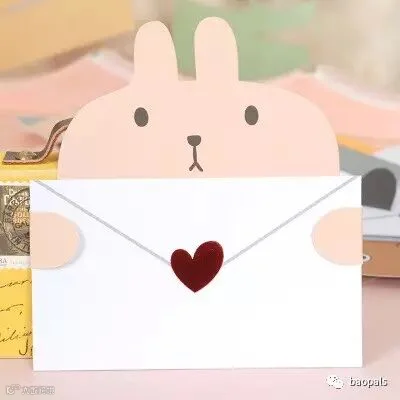 cute bunny card