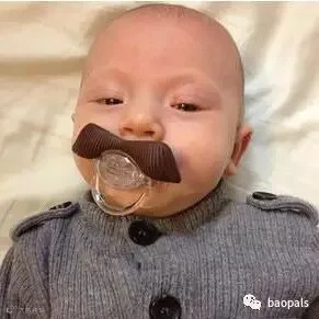 pacifier mustache