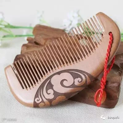 wooden comb