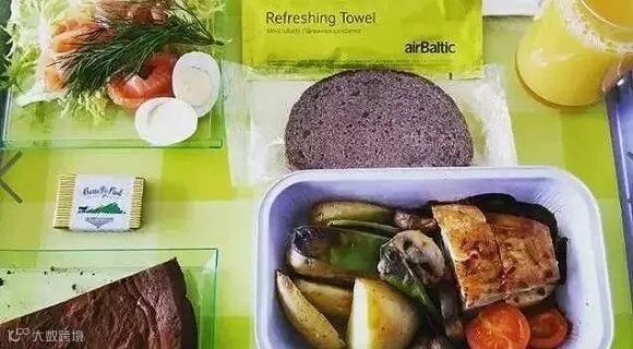 波罗的海航空最有创意的飞机餐