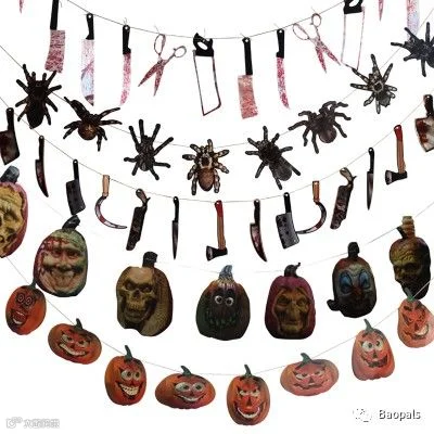 haunted house halloween banner