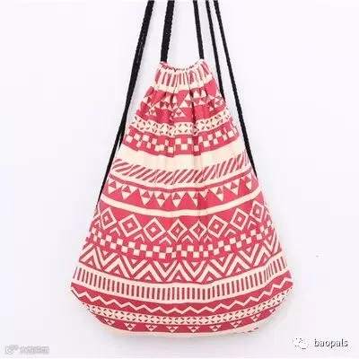 cotton drawstring ba