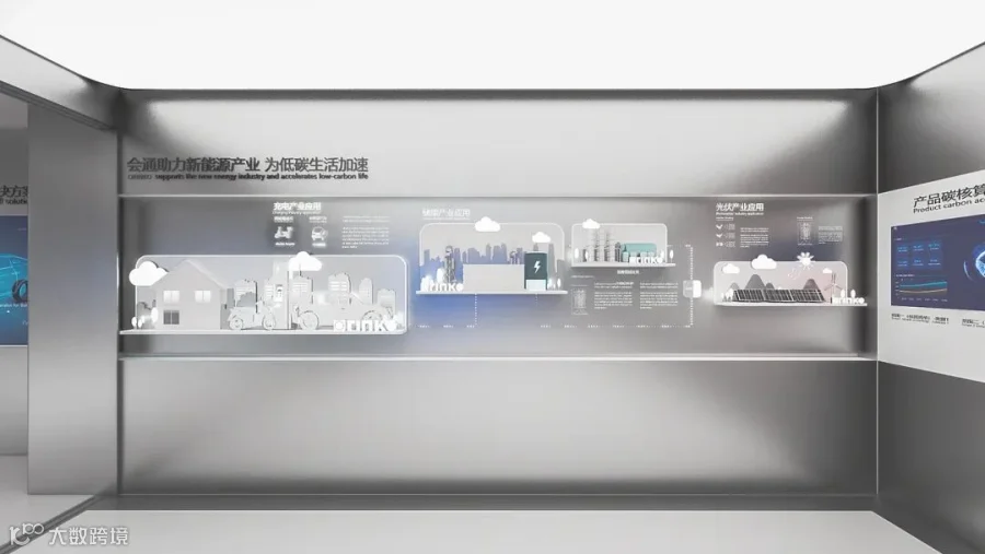 ORINKO会通|上海研究院|企业智慧数字展厅|展示空间