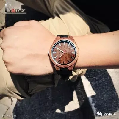 enmex bamboo watch