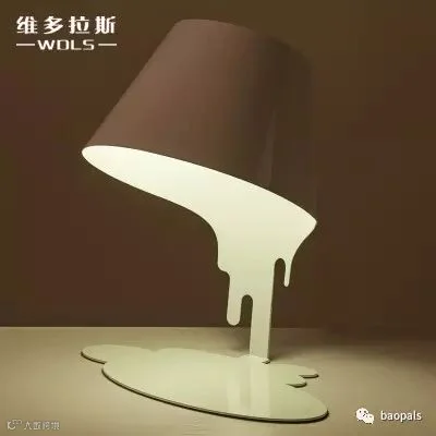 melting desk lamp
