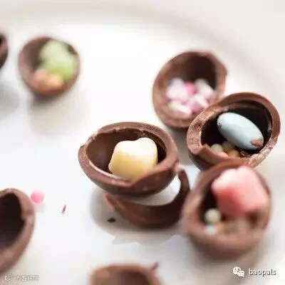 candy filled chocolate eggs