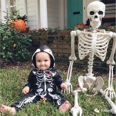 Baby Skeleton Onesie Costume