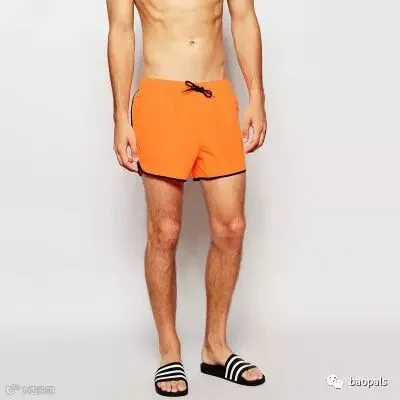color swim shorts