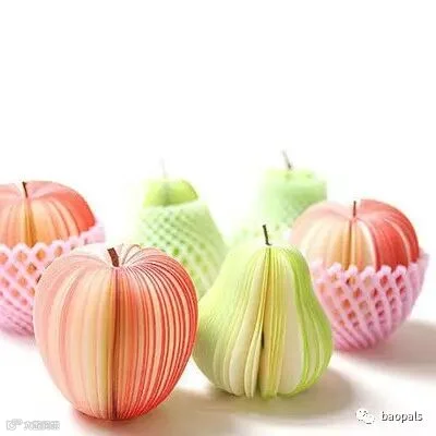 fruit shaped post-it notes