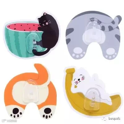 cute sticky wall hooks