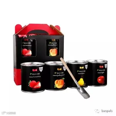 canned fruit set