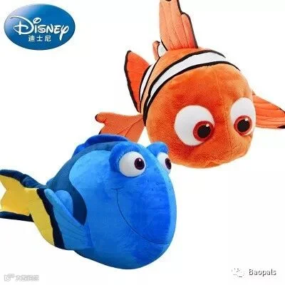 Nemo & Dory Plush Pillows