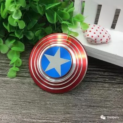 captain america fidget spinner
