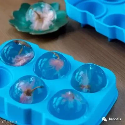 large ice spheres mold