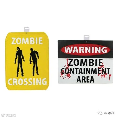 Zombie Warning Signs