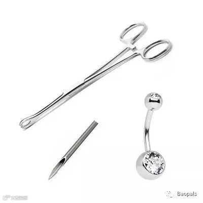 DIY Belly Button Or Nipple Piercing Kit