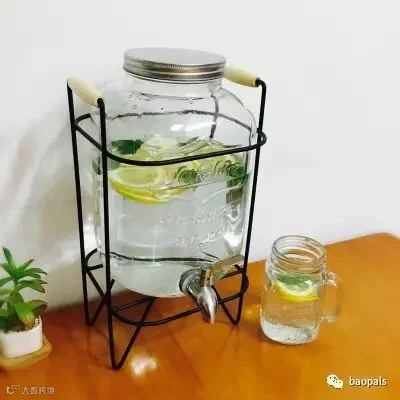 glass jar dispenser and frame
