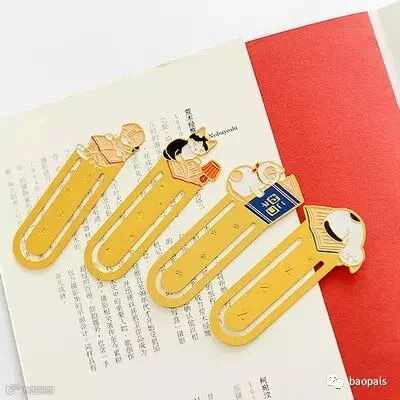 cat clip bookmarks