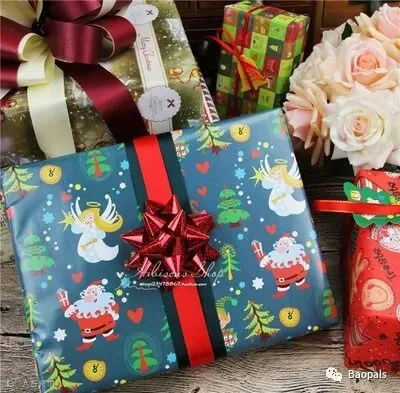 holiday wrapping paper