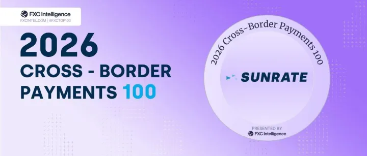 连续三年获国际权威认证！寻汇 SUNRATE 荣登 FXC Intelligence 全球跨境支付百强榜