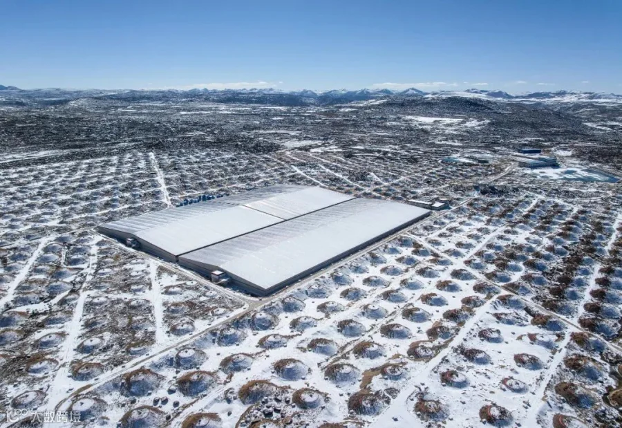 The Large High Altitude Air Shower Observatory, a facility used to study cosmic rays from space, in Sichuan province, 2025. VCG