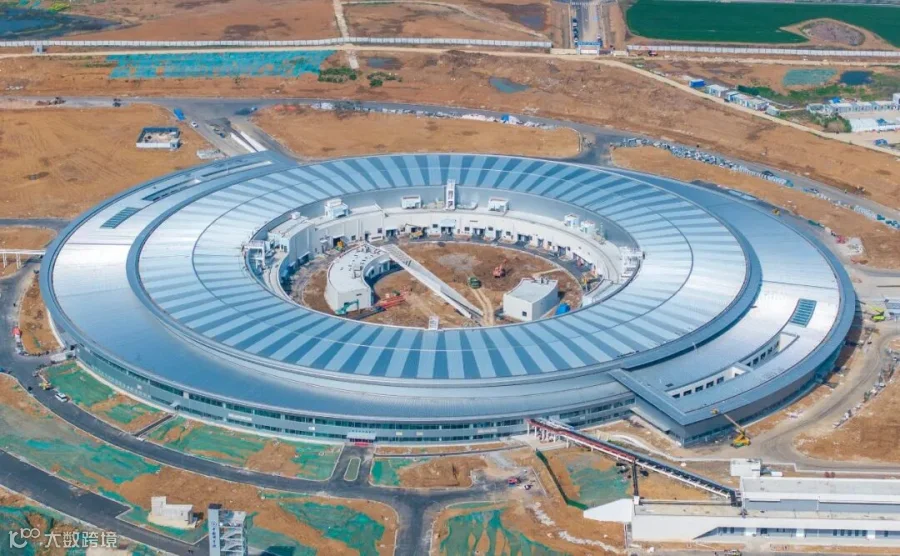 The construction site of the Hefei Advanced Light Facility in Anhui province, April 4, 2026. Zhao Ming/VCG