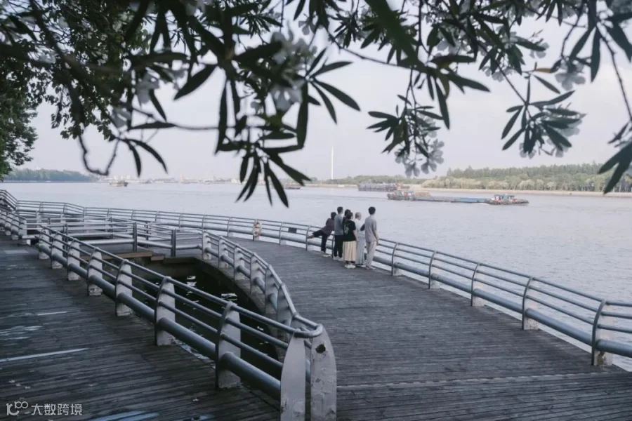 The renovated Du Hang Dock in Shanghai, 2025. Wu Huiyuan/Sixth Tone