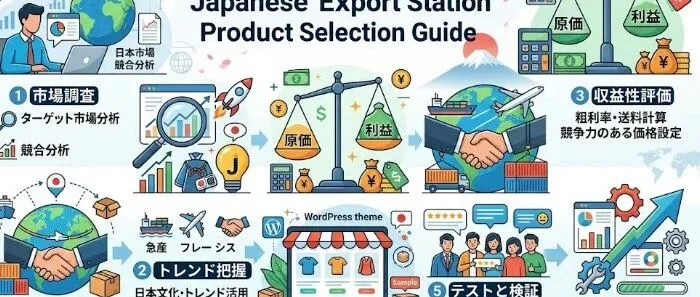 wordpress日本外贸独立站怎么选品